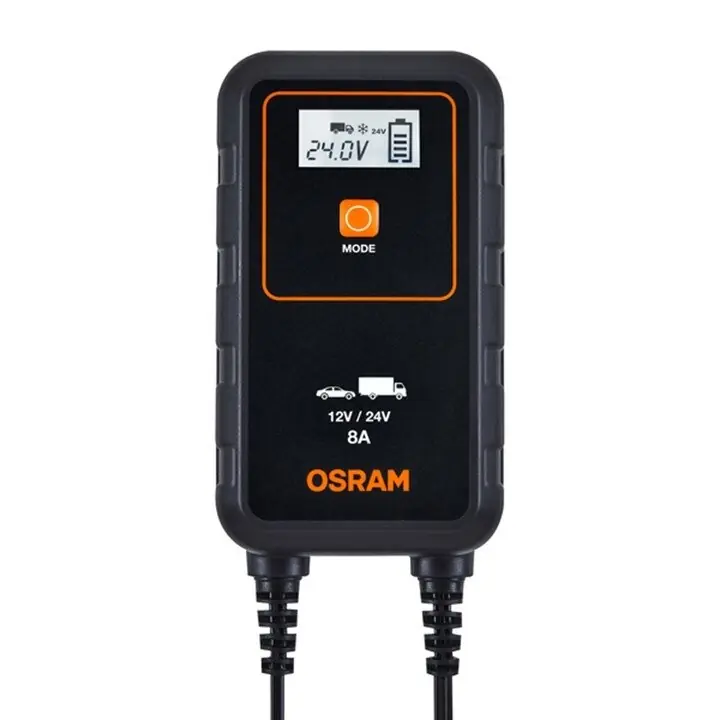 Nově k dispozici - OSRAM Autonabíječka 12V/8A & 24V/4A OEBCS908