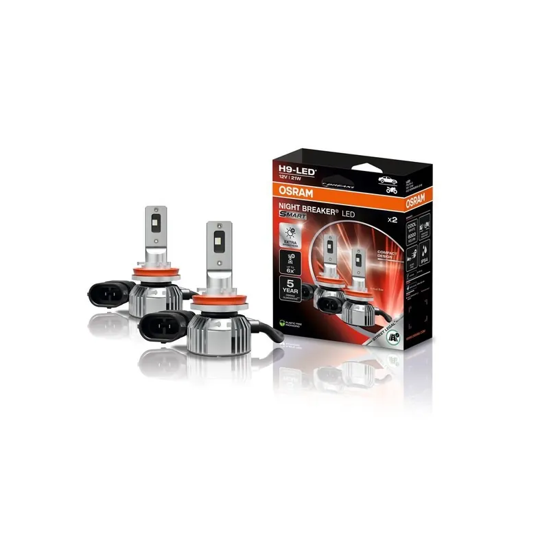 Velmi populární | OSRAM H9 NIGHT BREAKER LED SMART 12V 64213DWNBSM