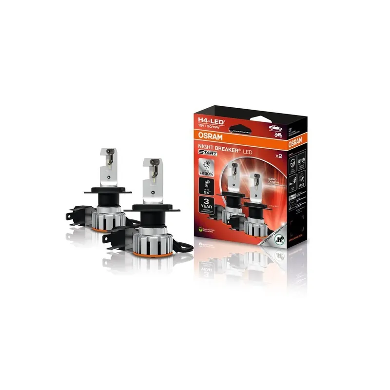 OSRAM H4 NIGHT BREAKER LED START 12V 64193DWNBST | Téměř vyprodáno