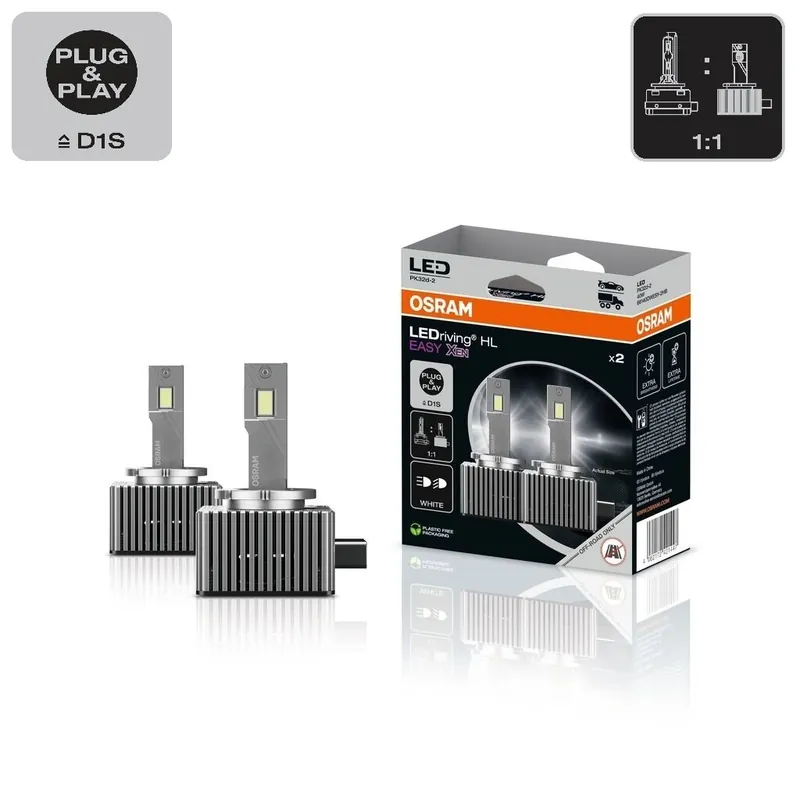 OSRAM D1S LEDriving HL EASY XEN 66140DWESY - Speciální nabídka