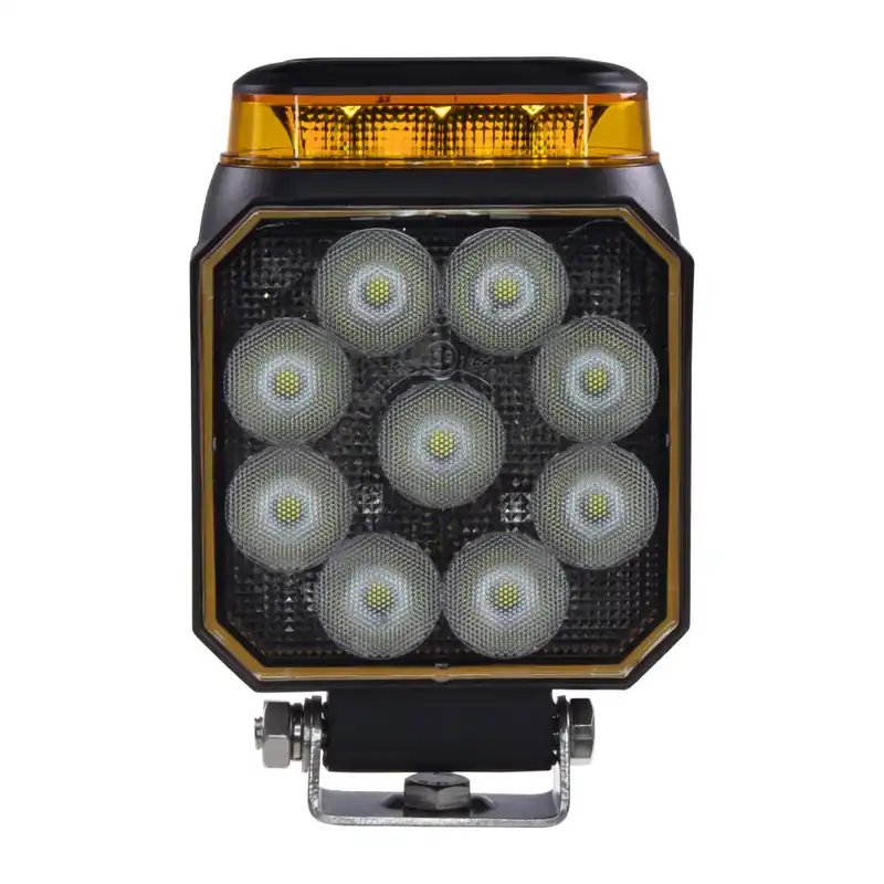 LED světlo obdélníkové bílé/oranžové, 14W, 101x127,6mm, ECE R65 wl-441wo - Pořiďte si nyní