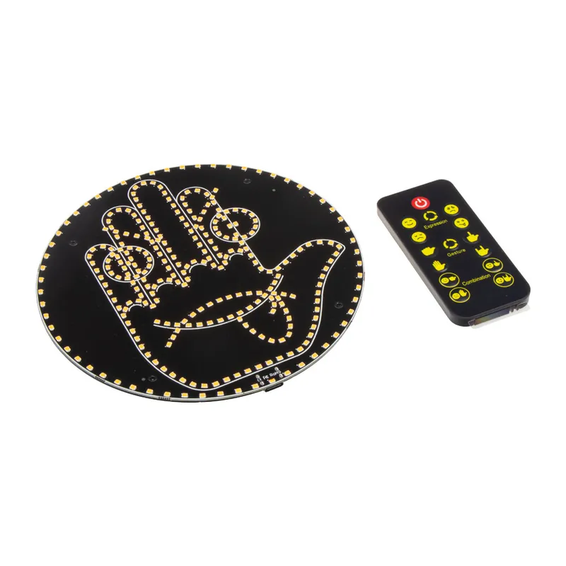 LED banner ve tvaru ruky + emotikony LED-hand3 | Přímo od výrobce