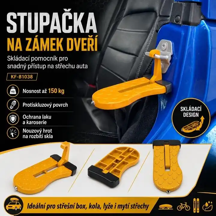 Špičková kvalita - Stupačka na zámek dveří kf-b1038