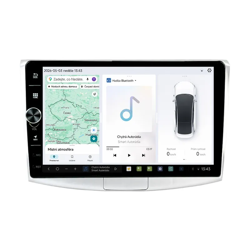 MEKEDE Autorádio 10,1" Android DUDU017 Volkswagen Passat B6 / B7 / CC CHRDD5S101_KXVWPST101 | Poslední kus