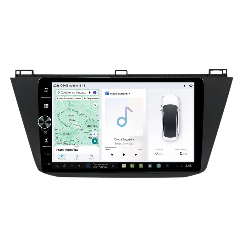Výborné hodnocení - MEKEDE Autorádio 10,1" Android DUDU019 Volkswagen Tiguan II CHRDD5S101_KXTIGUAN101