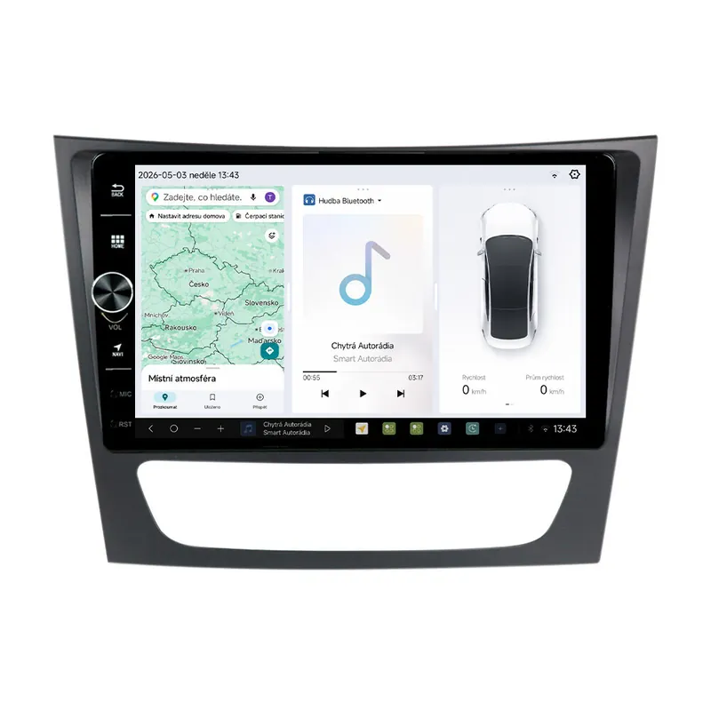 MEKEDE Autorádio 9" Android DUDU038 Mercedes-Benz E W211 / G W463 / CLK W209 / CLS W219 CHRDD5S9_KXBZW21191 - Špičková kvalita