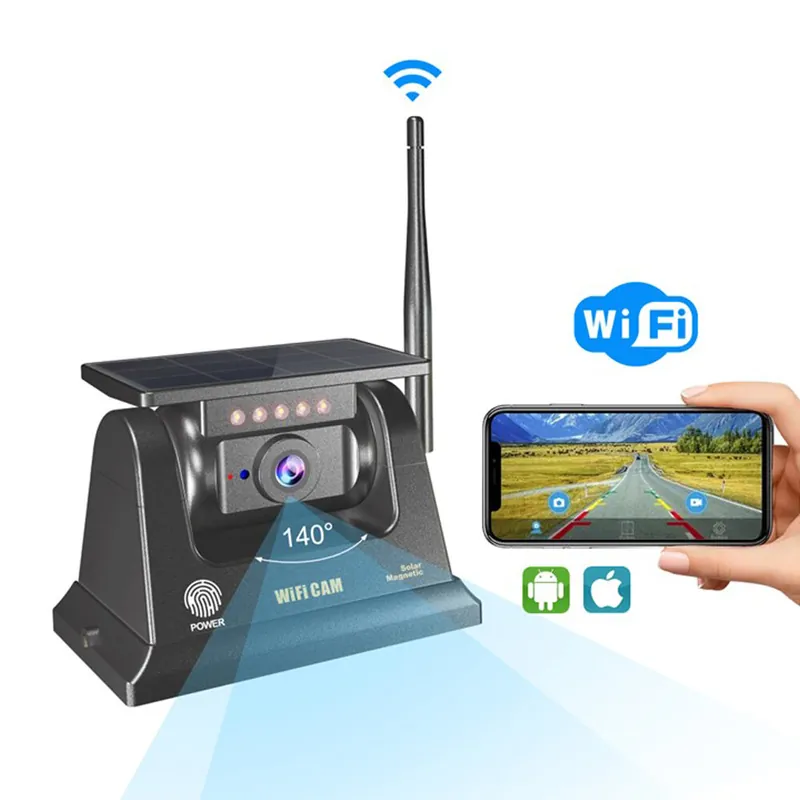 Přímo z továrny - AKU / SOLAR přídavná bezdrátová Wi-Fi AHD kamera s magnetem cw1-cam9wifibat