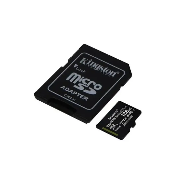 Paměťová karta MicroSDXC 128GB 100M + adaptér, Kingston Canvas Select Plus 8128gCL10K - Koupit nyní