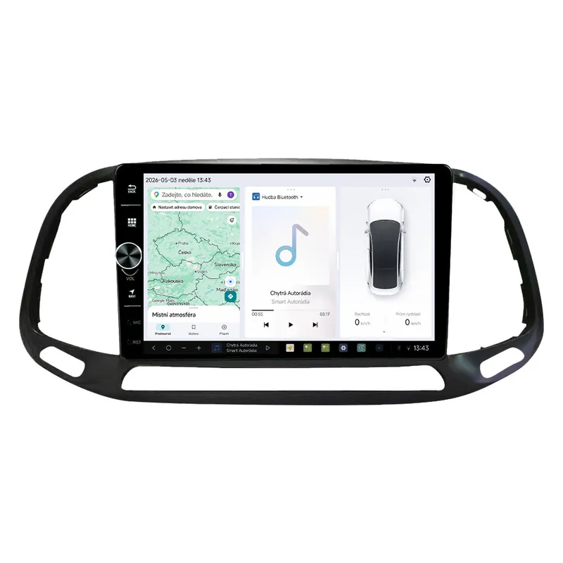 MEKEDE Autorádio 9" Android DUDU142 Fiat Dobló CHRDD5S9_KXFTDBL91 - Prémiová kvalita