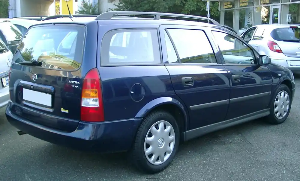 Snadné vrácení | Plastové lemy blatníku Opel Astra G kombi 1998-2009