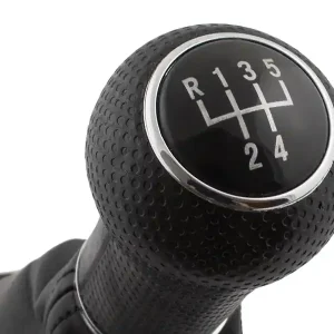 Řadící páka s manžetou VW Golf IV, Bora 5st. černá - 12mm | Do vyprodání zásob