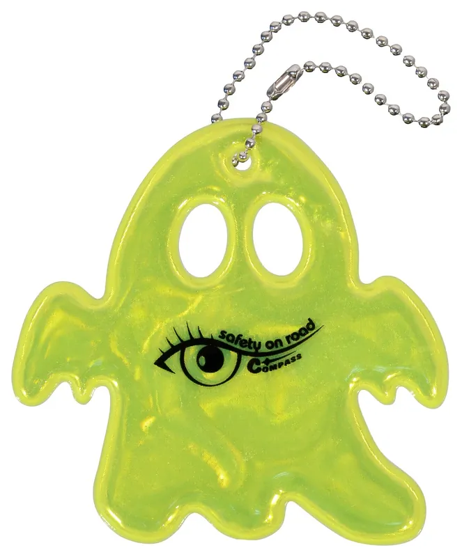 Přívěšek reflexní GHOST - žlutý - Oblíbený produkt