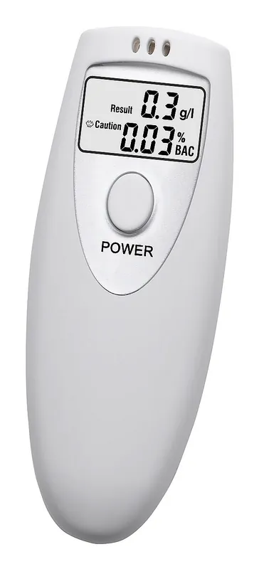 Výhodná koupě - Alkohol tester SILVER, digitální