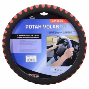 Akční cena - Potah volantu SOFT červený