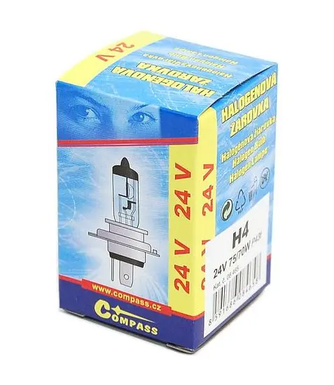 Cenový hit | Žárovka 24V H4 75/70W P43t box