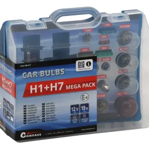 Ušetřete více - Žárovky 12V servisní box MEGA H1+H7+pojistky