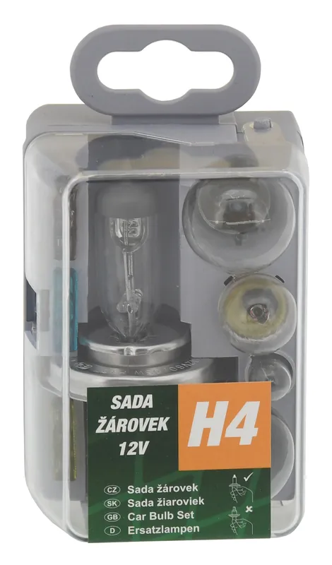 Žárovky servisní box univerzální H4 GREEN | Skvělá nabídka