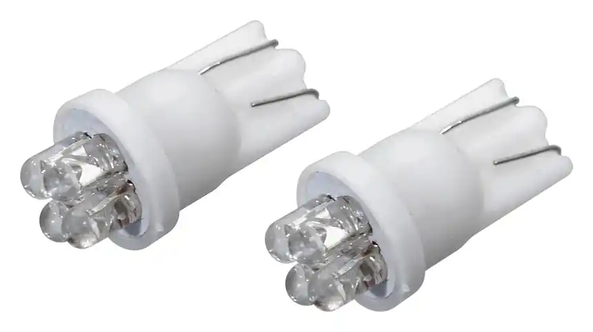 Ihned k dispozici | Žárovka 4LED 12V T10 bílá 2ks