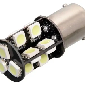 Žárovka 19 SMD LED 12V Ba15S s rezistorem CAN-BUS ready bílá | Super cena
