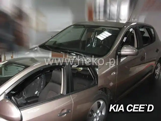 Lze objednat | Ofuky oken Kia Cee´d 5dveř 07- před.+zadní Heko
