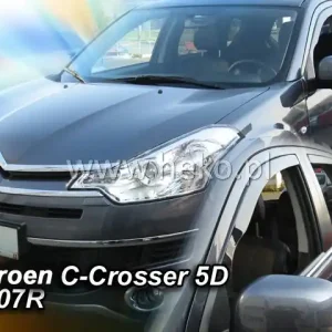 Nově v nabídce - Ofuky oken Citroen C-Crosser 5dveř 07- před.+zadní Heko
