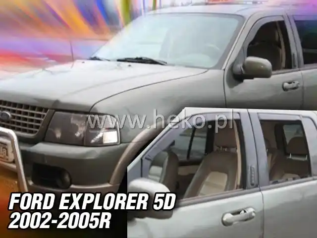 Akční cena | Ofuky oken Ford Explorer 5dveř přední 02-05 Heko