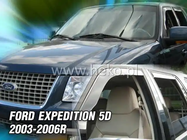 Výprodej - Ofuky oken Ford Expedition 5dveř 03-06 před.+zadní Heko