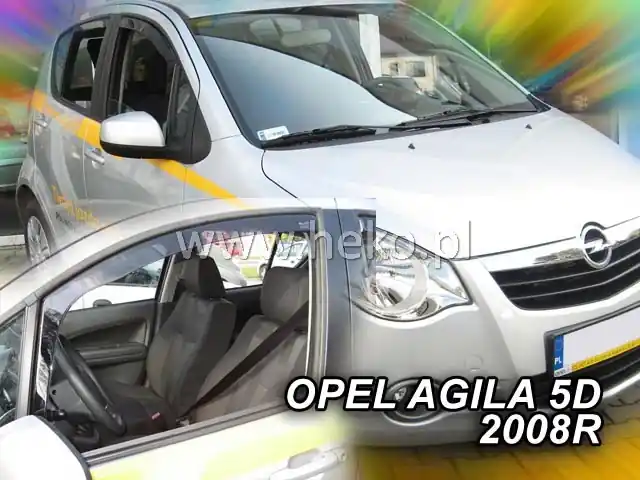 Premium - Ofuky oken Opel Agila 5dveř přední 08- Heko