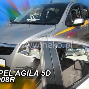 Ofuky oken Opel Agila 5dveř 08- před.+zadní Heko - Rychlá expedice