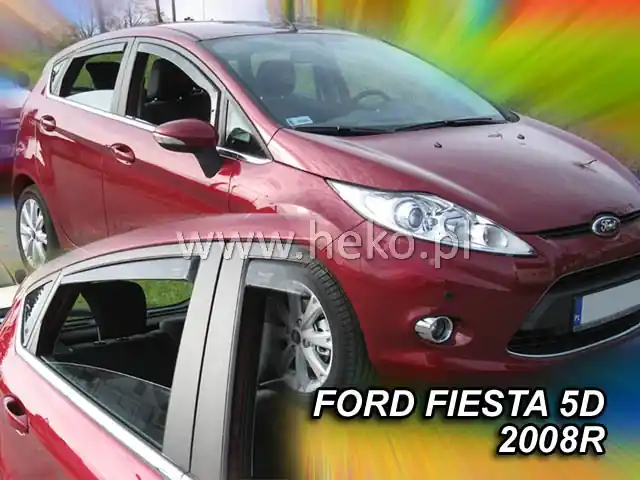 Ofuky oken Ford Fiesta 5dveř 08- před.+zadní Heko - Velmi oblíbený produkt