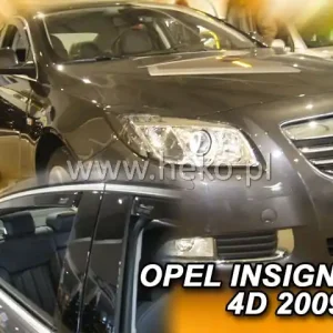 Ihned k objednání - Ofuky oken Opel Insignia 4dveř 09- před.+zadní Heko