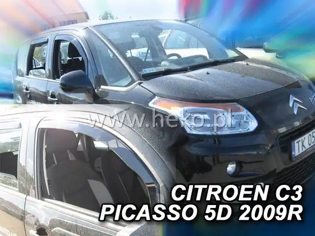 Ofuky oken Citroen C3 Picaso 5dveř přední 09- Heko - Objednejte dnes