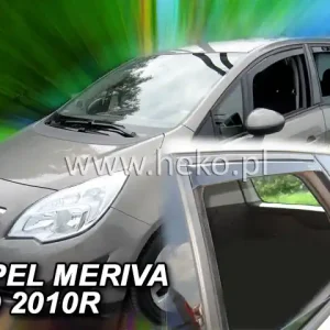 Nově v e-shopu | Ofuky oken Opel Meriva 5dveř 10- před.+zadní Heko