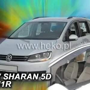 Poslední kusy | Ofuky oken VW Sharan 5dveř přední 10- Heko