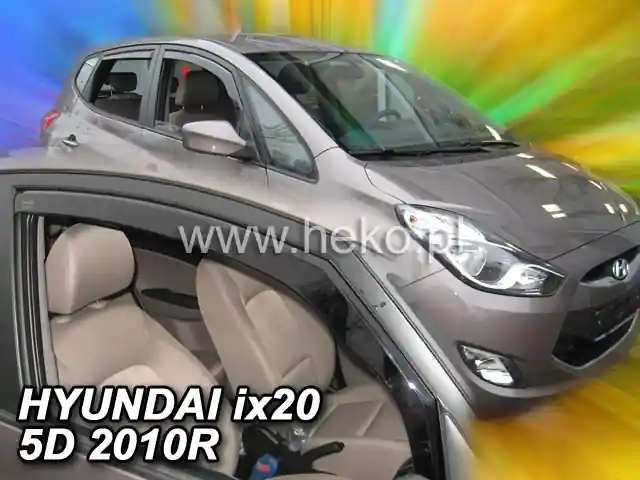 Bezpečný nákup - Ofuky oken Hyundai ix20 5dveř přední 10- Heko