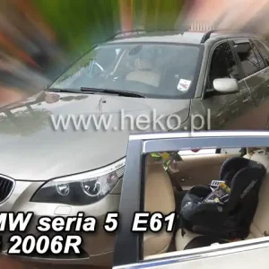 Skvělá nabídka | Ofuky oken BMW serie 5 E61 5dveř přední 04- (+zadní) combi