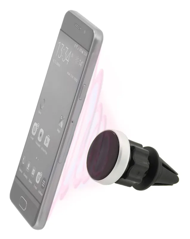 Držák telefonu magnetický do mřížky ROUND - Výhodná cena
