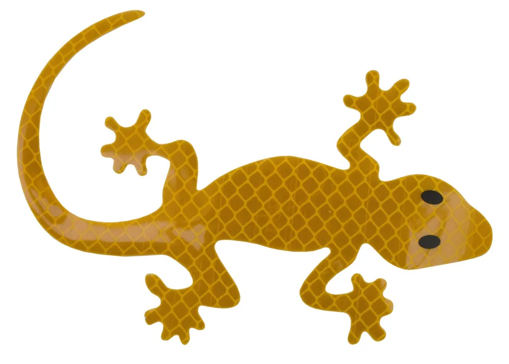Jen po omezenou dobu | Dekor samolepící GECKO žlutý