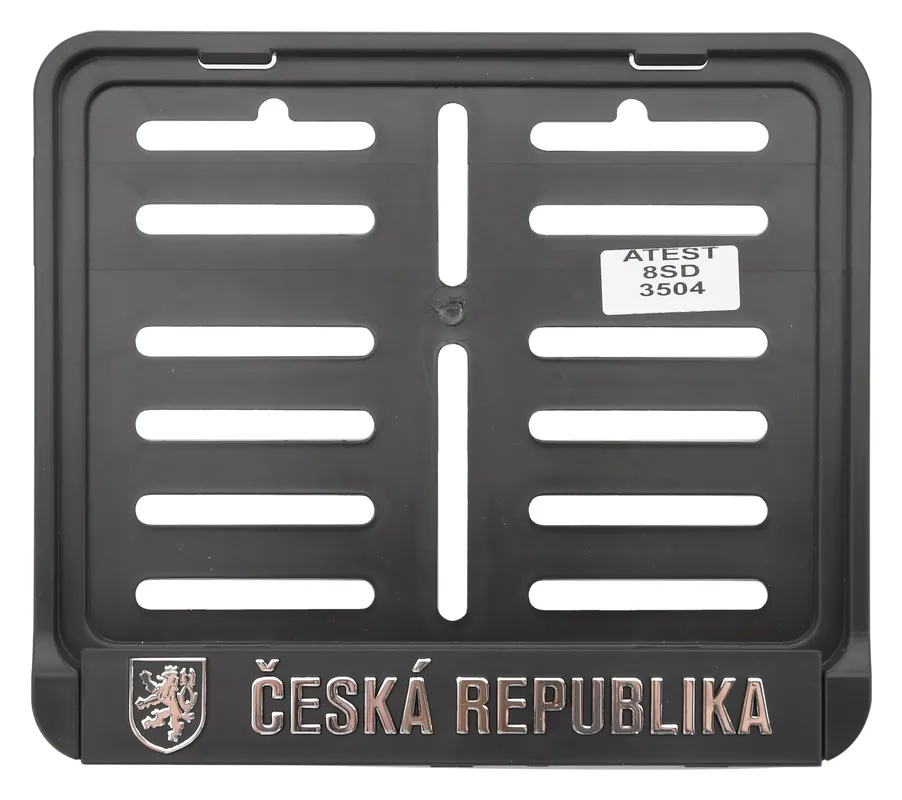 Připraveno k odeslání - Podložka pod SPZ - moto ČR 3D