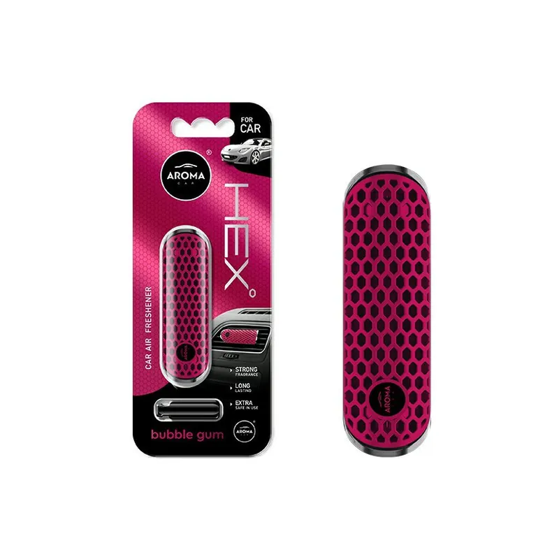 Blesková nabídka - Osvěžovač vzduchu CAR HEX bubble gum