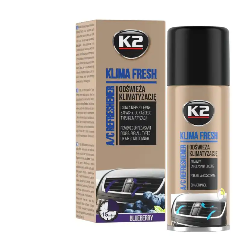 K2 Osvěžovač KLIMA FRESH 150 ml BLUEBERRY | Nízká cena