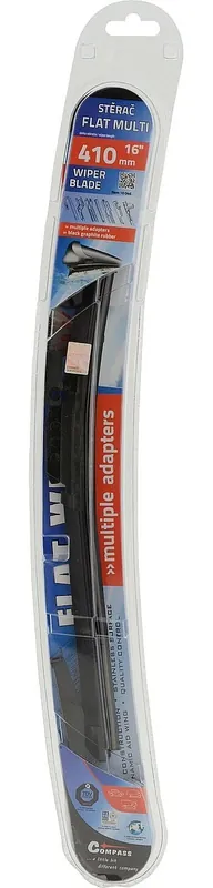 Stěrač FLAT MULTI 410mm s adaptéry - Objednejte dnes