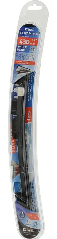 Nabídka - Stěrač FLAT MULTI 430mm s adaptéry